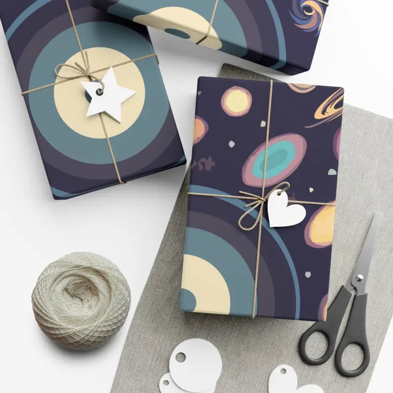 Transform Gifts with Luxurious Galaxy Wrap Papers - Home Decor