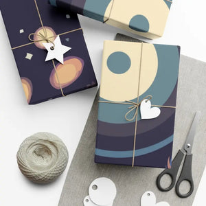 Gift Wrap Papers Cosmic Vibrant Designs Jaw-dropping - Dipaliz - Wrapping Paper