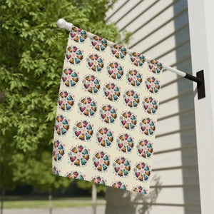 Christmas Bells House Banner - Durable Poly Poplin Canvas - Dipaliz - Flags & Windsocks