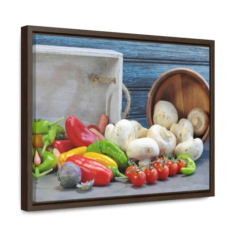 Colorful Fresh Veggies: Transform your Space with Vibrant Art - Canvas