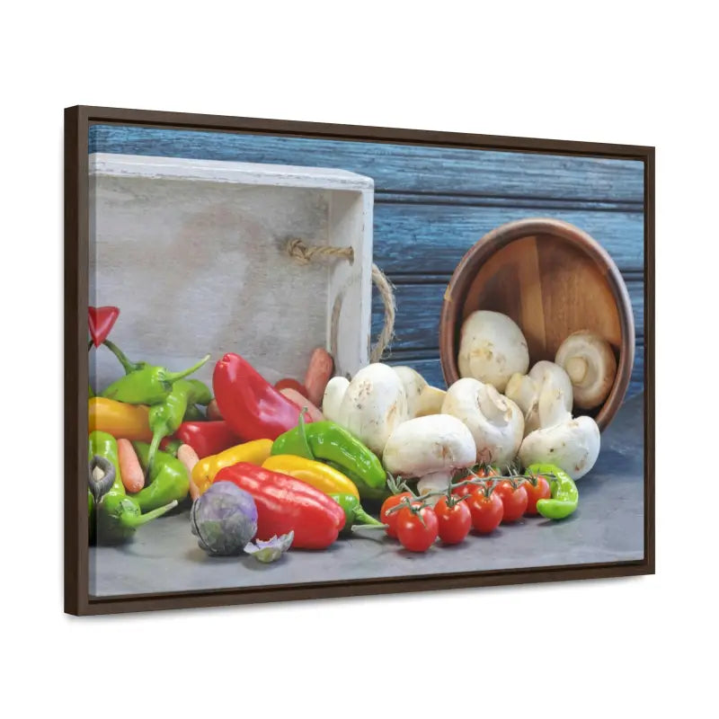 Colorful Fresh Veggies: Transform your Space with Vibrant Art - Canvas