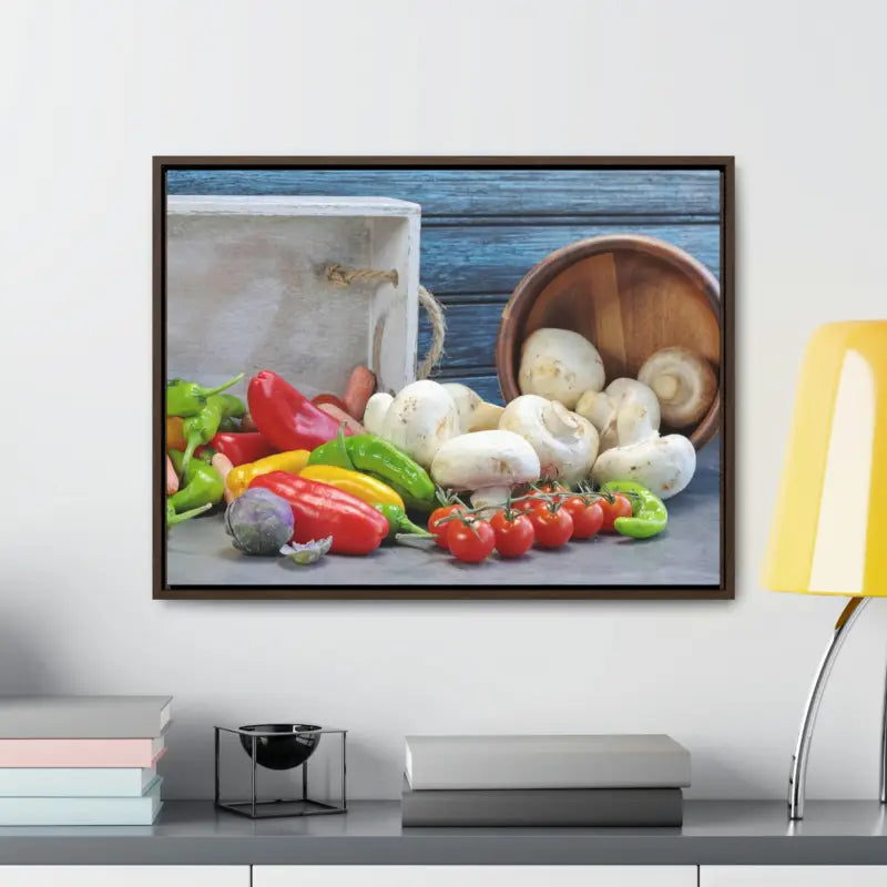 Colorful Fresh Veggies: Transform your Space with Vibrant Art - Canvas