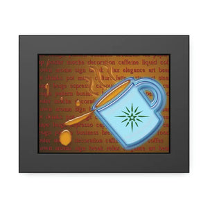 Framed Paper Posters - Bold Modern Wall Art - Dipaliz - 8’’ x 6’’ (horizontal) / Black Frame / Semi Glossy - Prints &