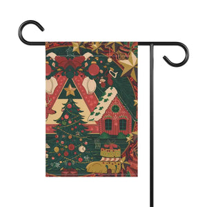 Festive Gingerbread House Banners - Magical Holiday Display - Dipaliz - Flags & Windsocks