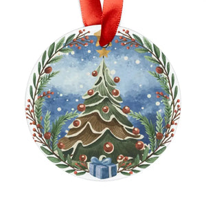 Christmas Tree Decorations - Festive Holiday Ornaments - Dipaliz - Round / one Size