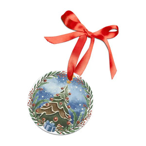 Christmas Tree Decorations - Festive Holiday Ornaments - Dipaliz - Round / one Size