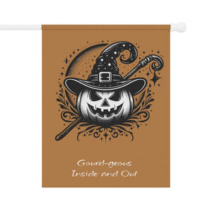 Jack o Lantern Pumpkin Magic Flag - Enchanting Decor - Dipaliz - Flags & Windsocks