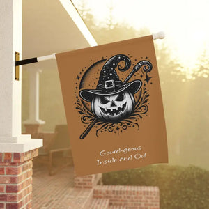 Jack o Lantern Pumpkin Magic Flag - Enchanting Decor - Dipaliz - Flags & Windsocks