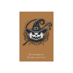 Jack o Lantern Pumpkin Magic Flag - Enchanting Decor - Dipaliz - Flags & Windsocks