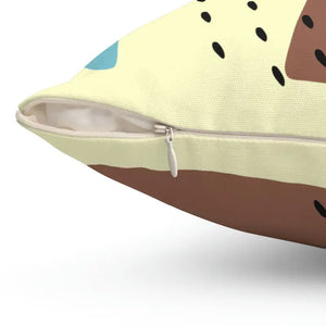 Spun Polyester Square Pillow - Bold Modern Design - Dipaliz - Throw Pillows