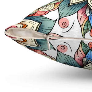 Stylish Indoor Pillows - Chic Day Spa Retreat Decor - Dipaliz - Throw