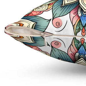 Stylish Indoor Pillows - Chic Day Spa Retreat Decor - Dipaliz - Throw