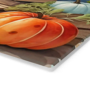 Tempered Glass Cutting Board - Autumn Vegetables Style - Dipaliz - Small - Boards