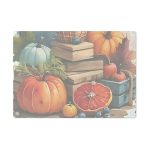 Tempered Glass Cutting Board - Autumn Vegetables Style - Dipaliz - Small - Boards