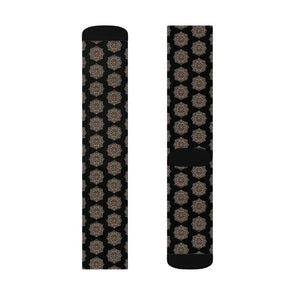 Geometrical Pattern Sublimation Socks Bold Design - Dipaliz