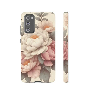 Pastel Large Flowers Phone Case Stylish Tough Design Dipaliz - Samsung Galaxy S20 Fe / Glossy - Mobile Cases