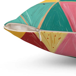 Captivating Room Accent Triangular Pattern Throw Pillow - Dipaliz - Pillows