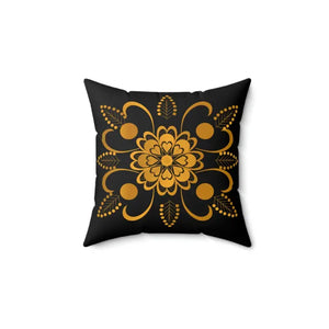 Geometrical Pattern Throw Pillow - Polyester Square - Dipaliz - 14’’ × - Pillows