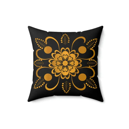 Transform your Space with a Geometrical Polyester Throw Pillow - 16’’ × Home Decor