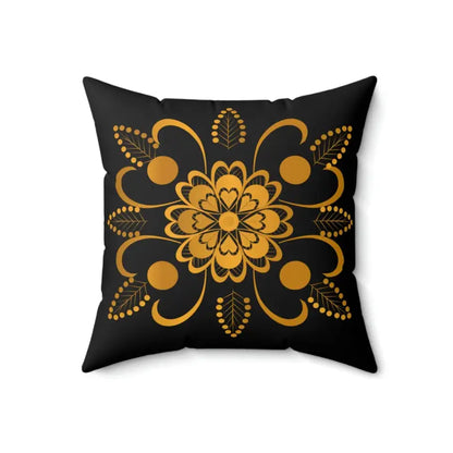 Transform your Space with a Geometrical Polyester Throw Pillow - 18’’ × Home Decor