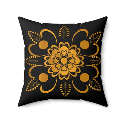 Transform your Space with a Geometrical Polyester Throw Pillow - Home Decor