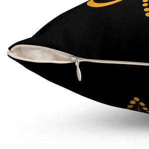 Geometrical Pattern Throw Pillow - Polyester Square - Dipaliz - Pillows