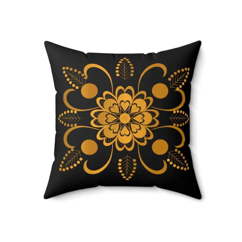 Transform your Space with a Geometrical Polyester Throw Pillow - Home Decor