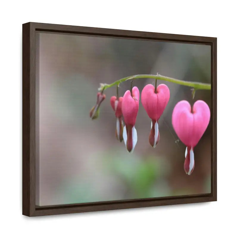 Brighten your Space with Bleeding Hearts Gallery Canvas Wraps!