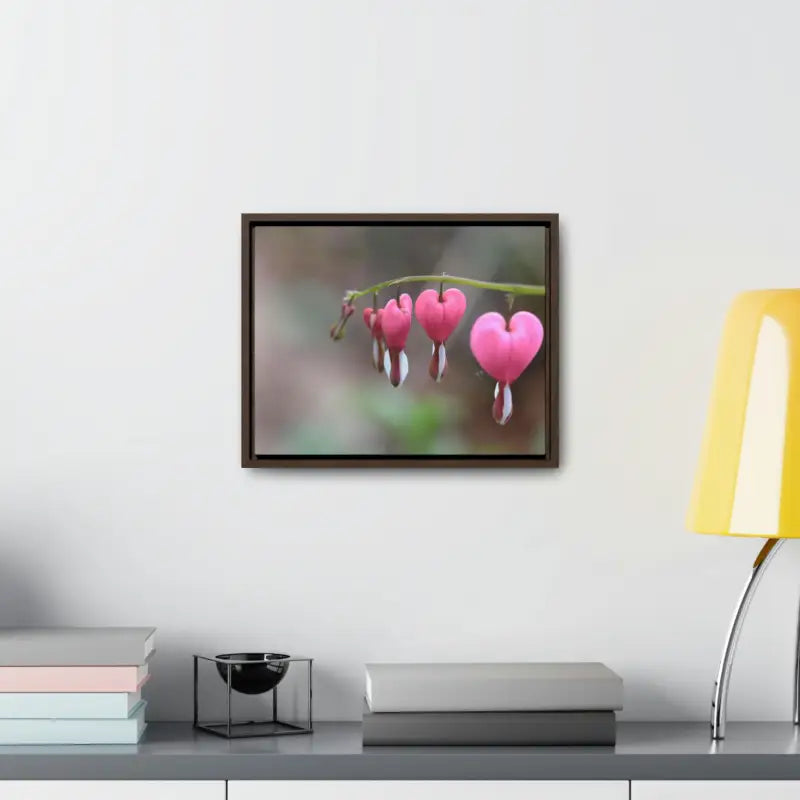 Brighten your Space with Bleeding Hearts Gallery Canvas Wraps!