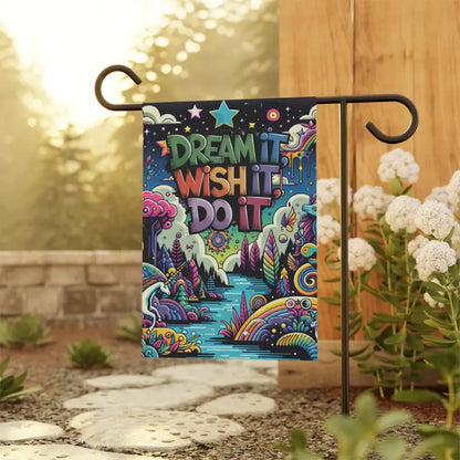 Transform your Space: Dreamland Garden Banners 12’×18’ - 12’’ × 18’’ Home Decor