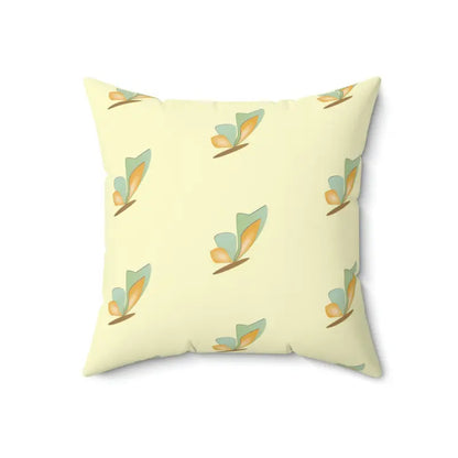 Enchant your Space with a Colorful Butterflies Polyester Pillow - Home Decor