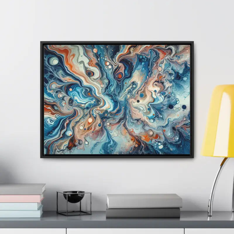 Transform your Space with Fluid Abstract Gallery Canvas Wraps