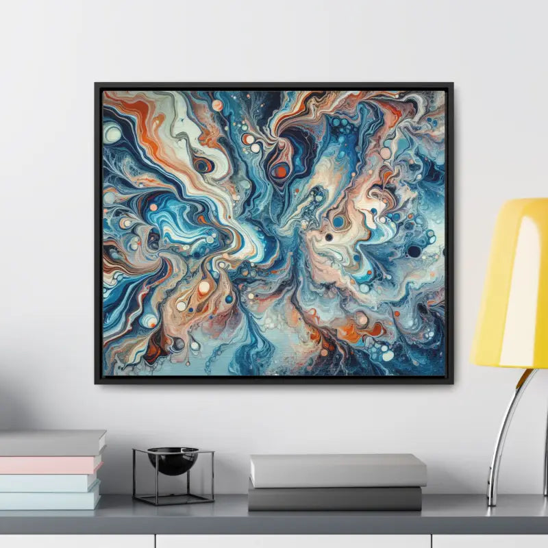 Transform your Space with Fluid Abstract Gallery Canvas Wraps