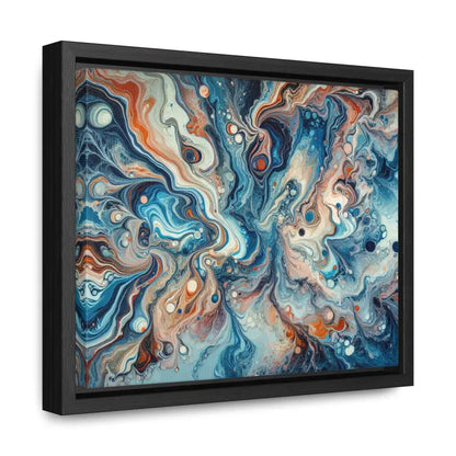 Transform your Space with Fluid Abstract Gallery Canvas Wraps