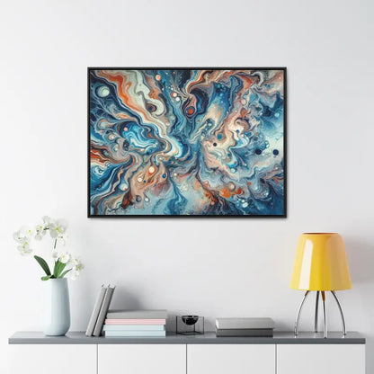 Transform your Space with Fluid Abstract Gallery Canvas Wraps