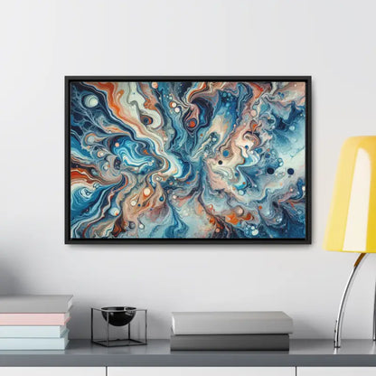 Transform your Space with Fluid Abstract Gallery Canvas Wraps