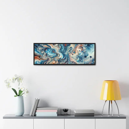 Transform your Space with Fluid Abstract Gallery Canvas Wraps