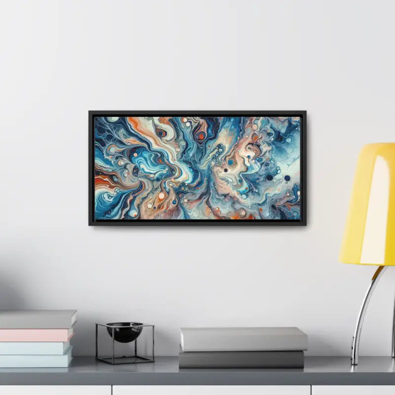 Transform your Space with Fluid Abstract Gallery Canvas Wraps