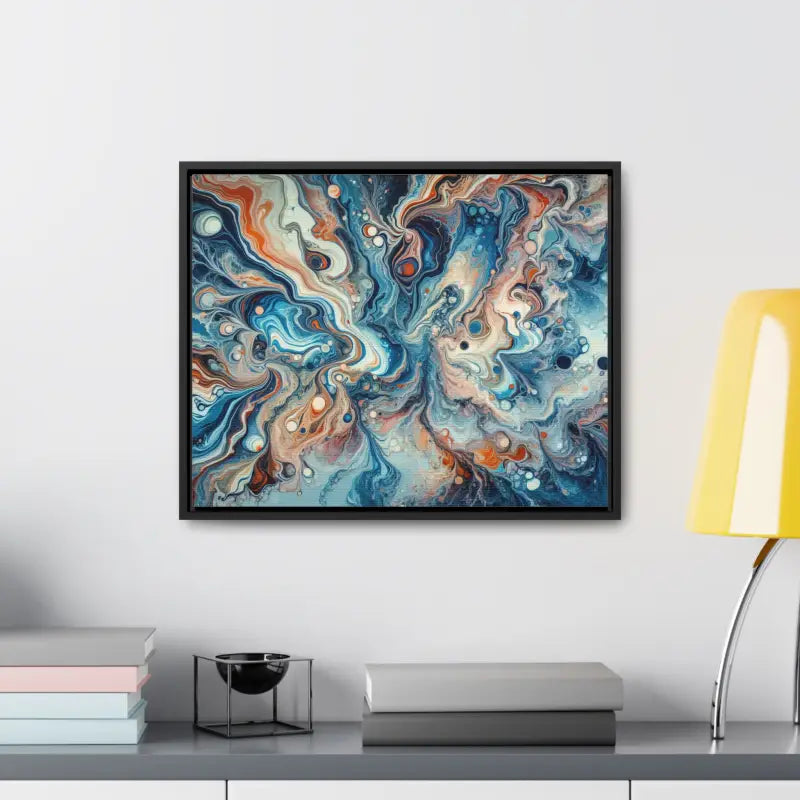 Transform your Space with Fluid Abstract Gallery Canvas Wraps