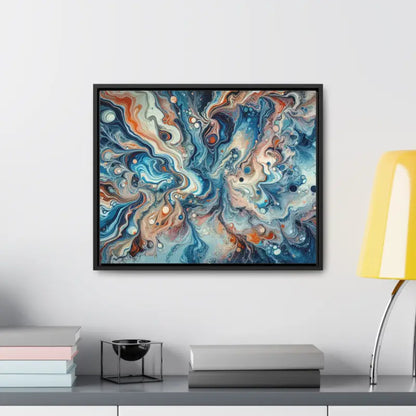 Transform your Space with Fluid Abstract Gallery Canvas Wraps