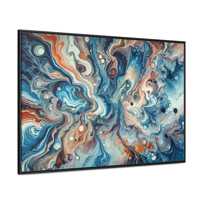 Transform your Space with Fluid Abstract Gallery Canvas Wraps