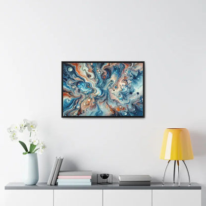 Transform your Space with Fluid Abstract Gallery Canvas Wraps