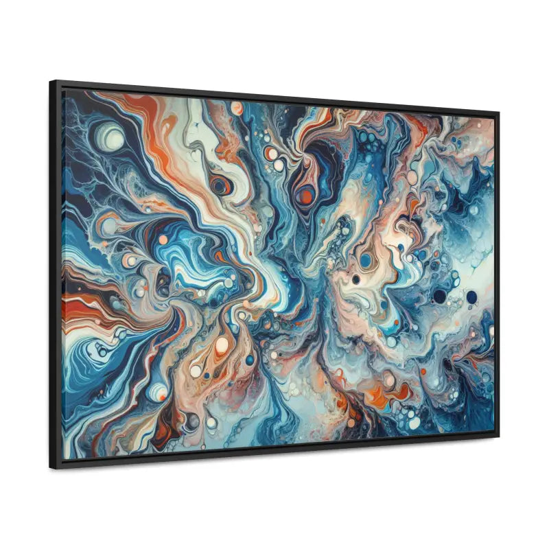 Transform your Space with Fluid Abstract Gallery Canvas Wraps