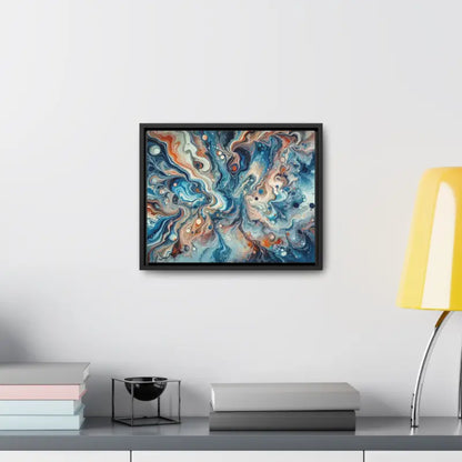 Transform your Space with Fluid Abstract Gallery Canvas Wraps