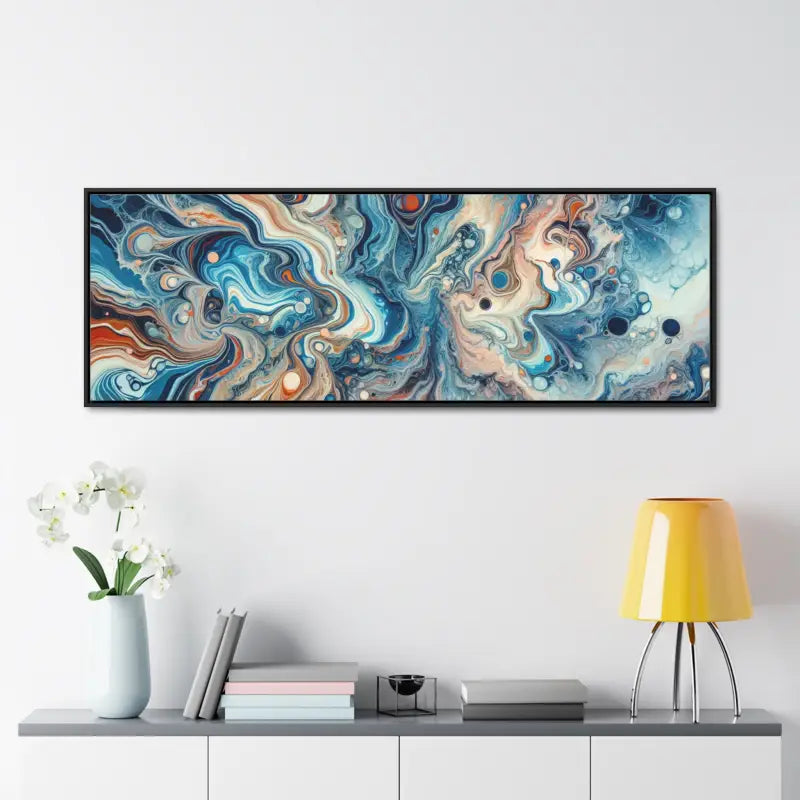 Transform your Space with Fluid Abstract Gallery Canvas Wraps