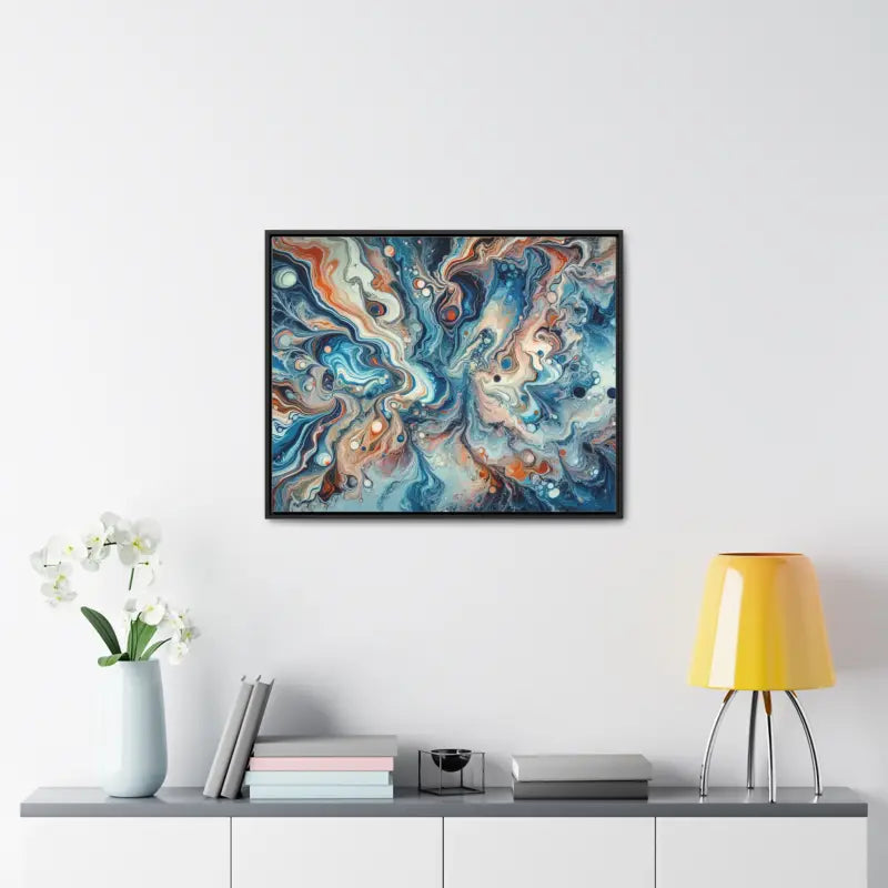 Transform your Space with Fluid Abstract Gallery Canvas Wraps