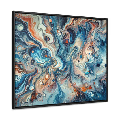 Transform your Space with Fluid Abstract Gallery Canvas Wraps