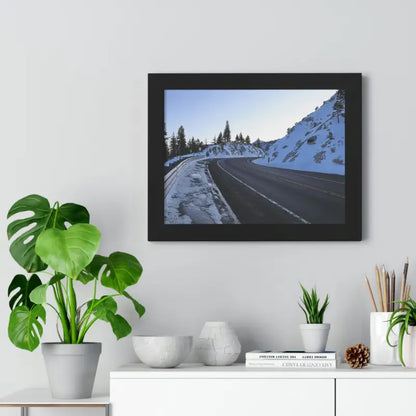 Transform your Space with Frosty Framed Horizontal Poster