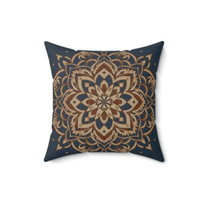 Geometrical Mandal Throw Pillow - Bold Comfort Style - Dipaliz - Pillows