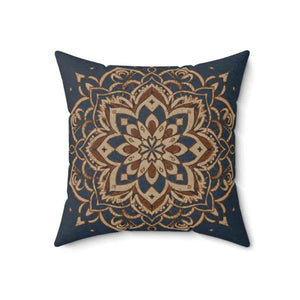 Geometrical Mandal Throw Pillow - Bold Comfort Style - Dipaliz - Pillows